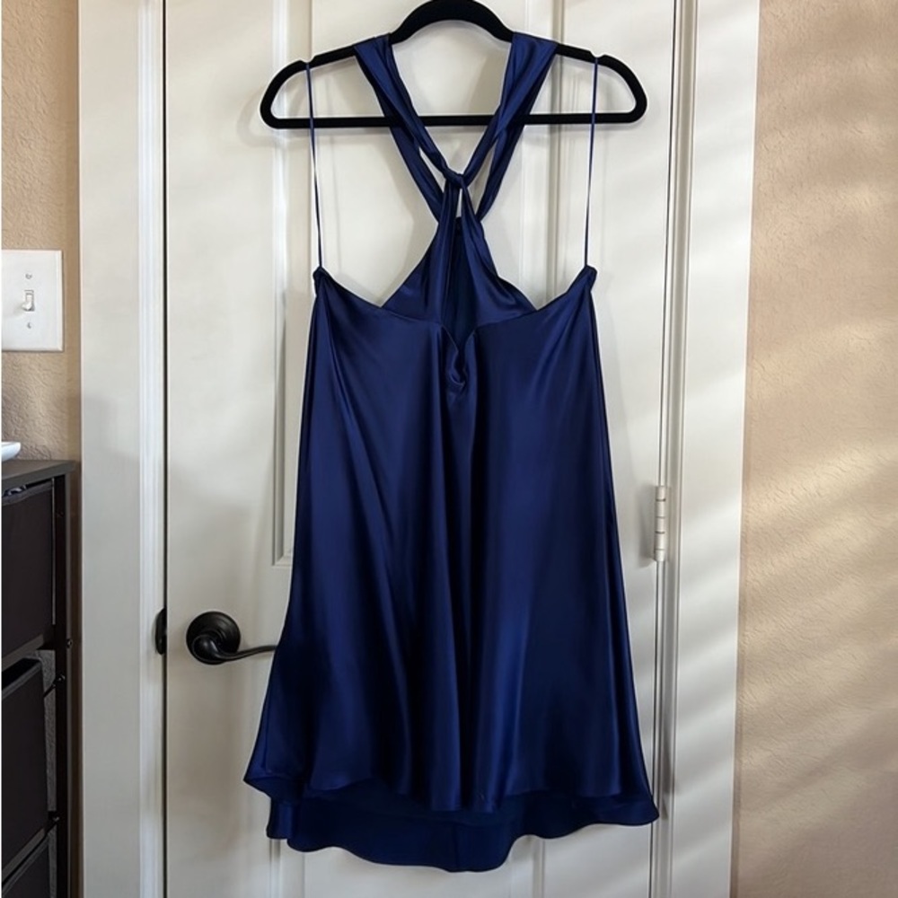 Banana Republic Silk Halter Mini Dress - Picture 2 of 3